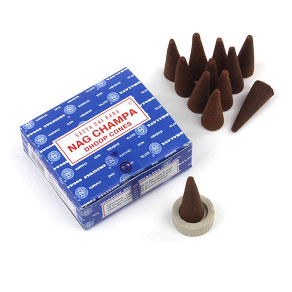 Satya Nag Champa Incense Cones 15g