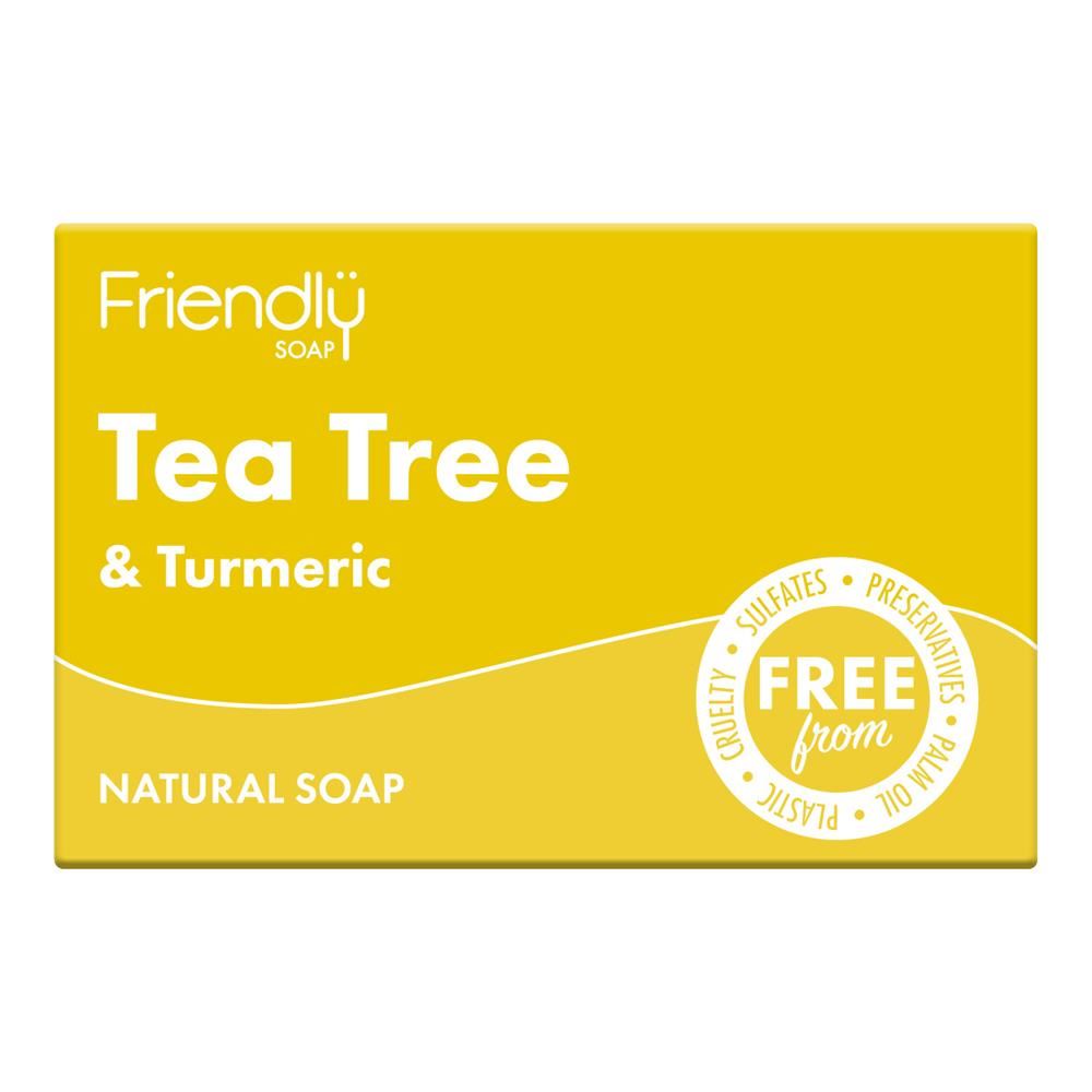 Friendly Soap Tea Tree & Turmeric Soap 95g