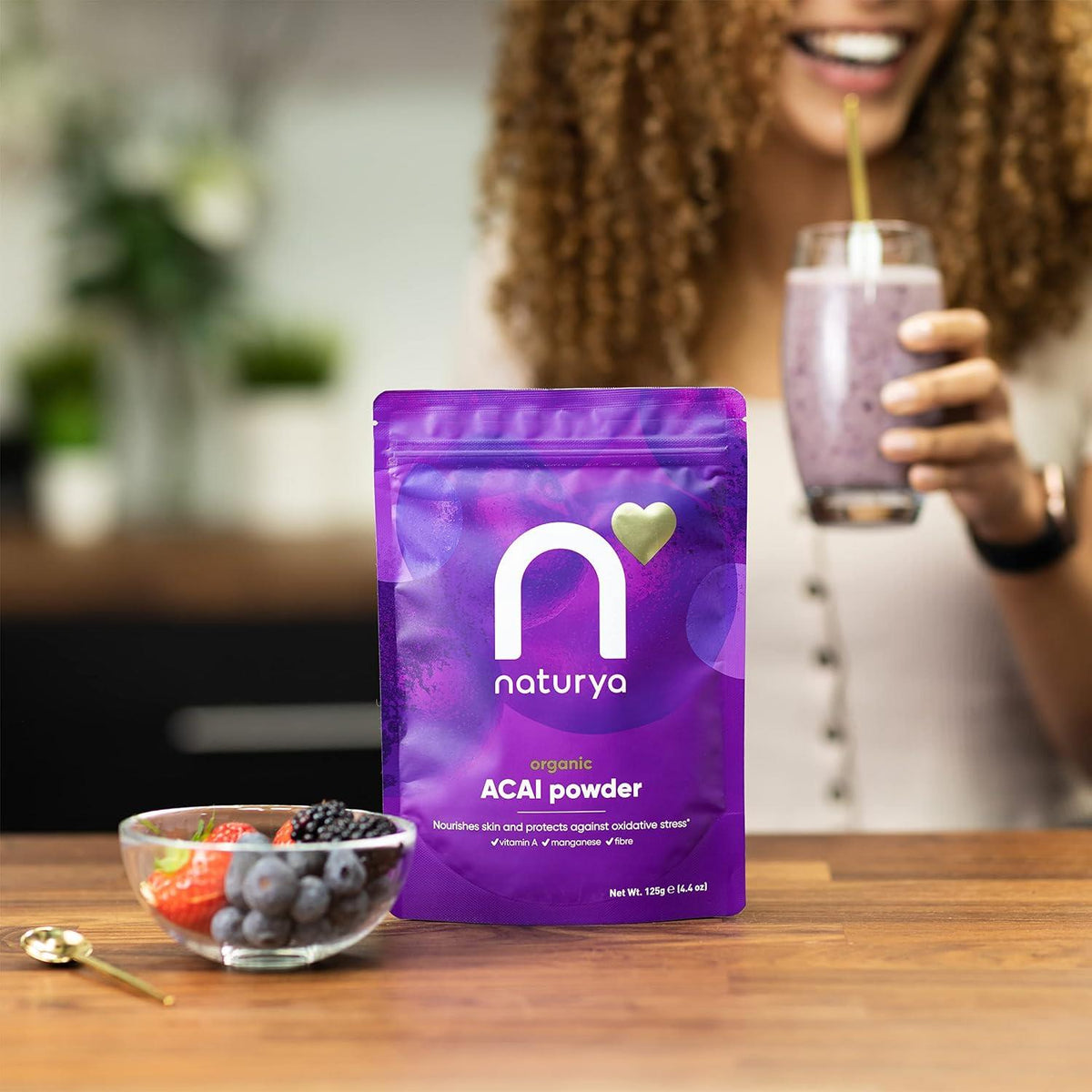 Naturya Organic ACAI Powder 125g - image 4