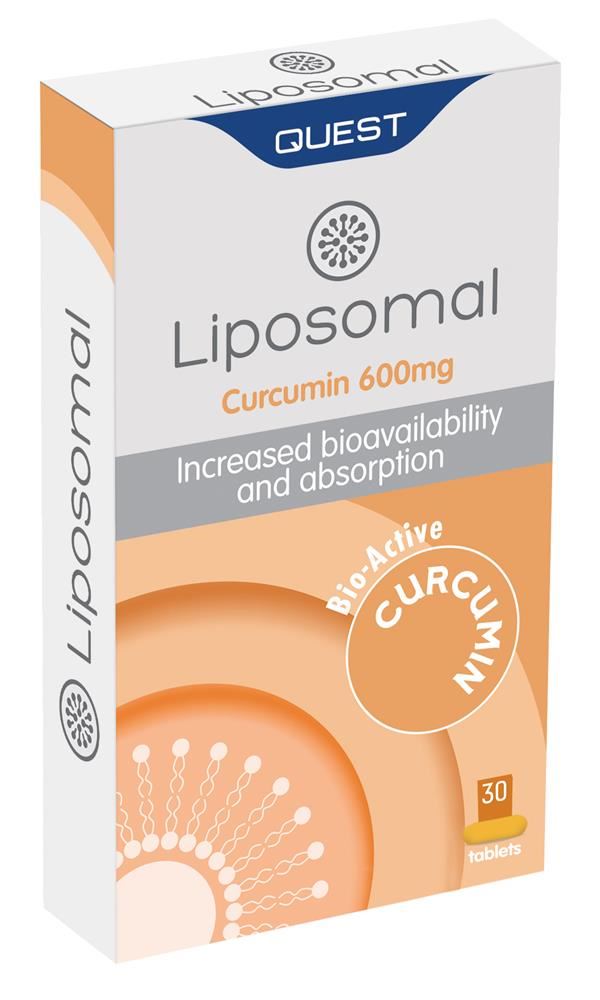 Quest Liposmal Curcumin 600mg 30 Tablets