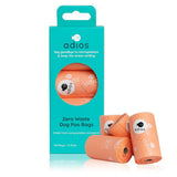 Adios Plastic Compostable Poo Bag with Handles Pink-60 bags