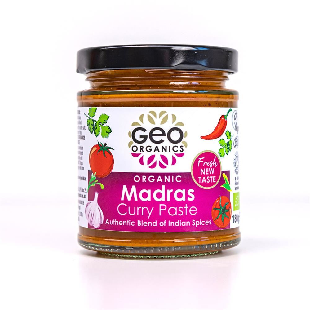Georganics Pastes - Org Madras Curry Paste 180g