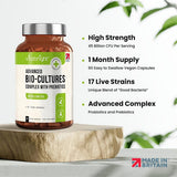 Vitabright Bio Cultures Multi-strain Probiotics 60 Capsules