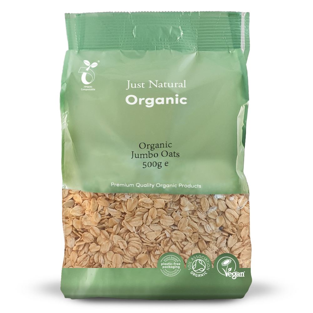 Just Natural Organic Organic Jumbo Oats 500g