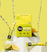 Hunter & Gather Restore Lemon & Lime Electrolyte Sachets 30 x 5.21g per pack
