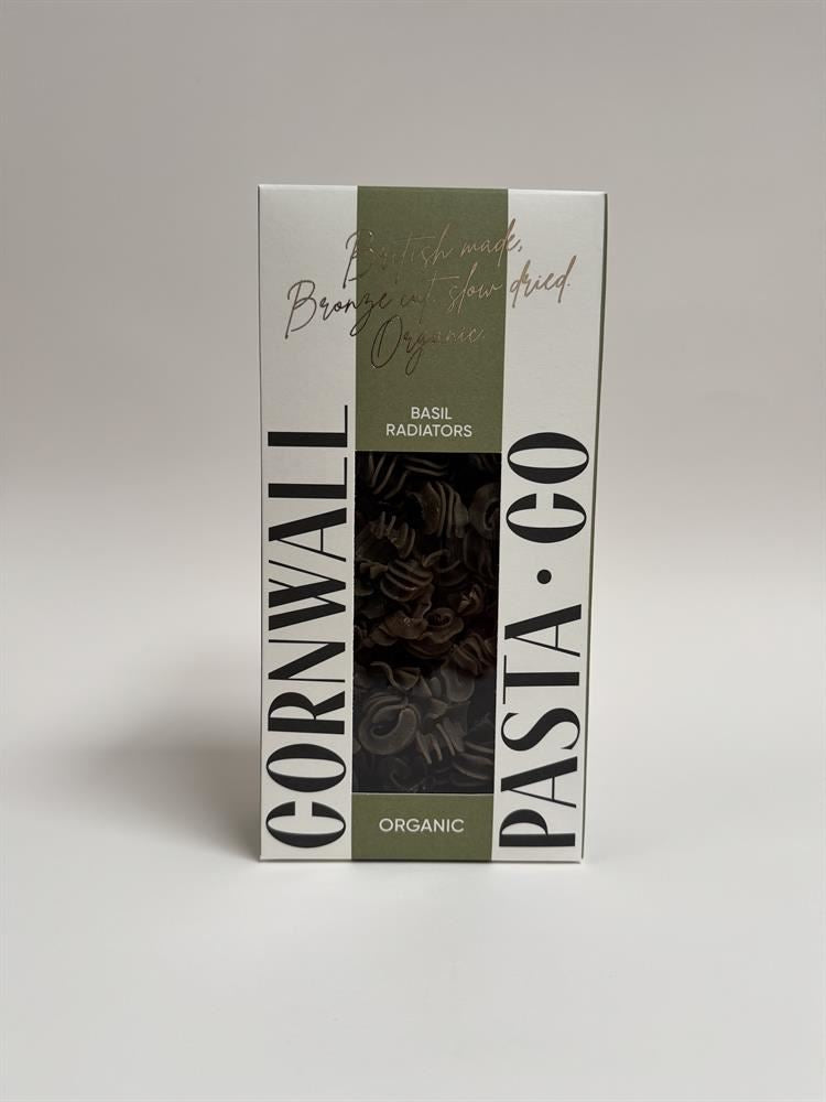 Cornwall Pasta Co Organic Basil Radiators 350g