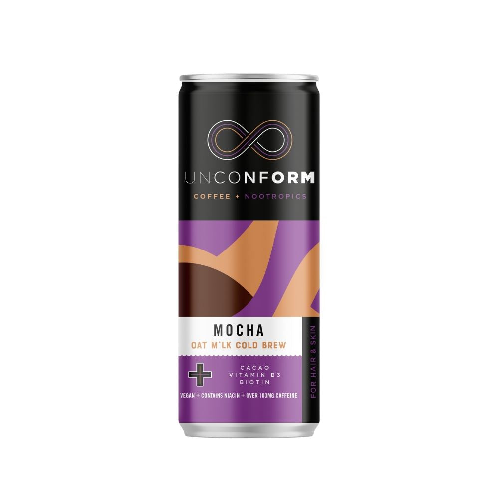 Unconform Cold Brew Mocha for Hair Skin and Nails 250ml - 3 Pack