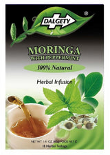 Dalgety Teas Moringa Peppermint 18 Teabags - 2 Pack