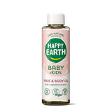 Happy Earth Face & Body Oil for Baby & Kids 150ml - 2 Pack