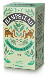 Hampstead Tea Organic Matcha Green Tea with Nettle 20 Bags