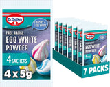Dr. Oetker Free Range Egg White Powder Sachets 4 x 5g - Pack of 7