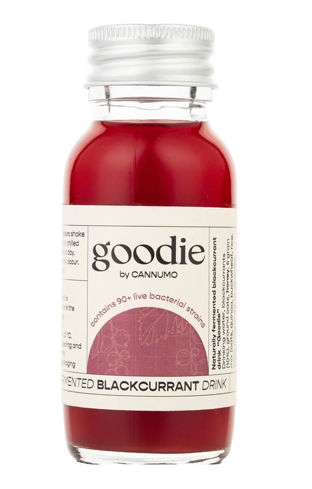 Cannumo GOODIE - Fermented Blackcurrant Drink 60ml - 12 Pack