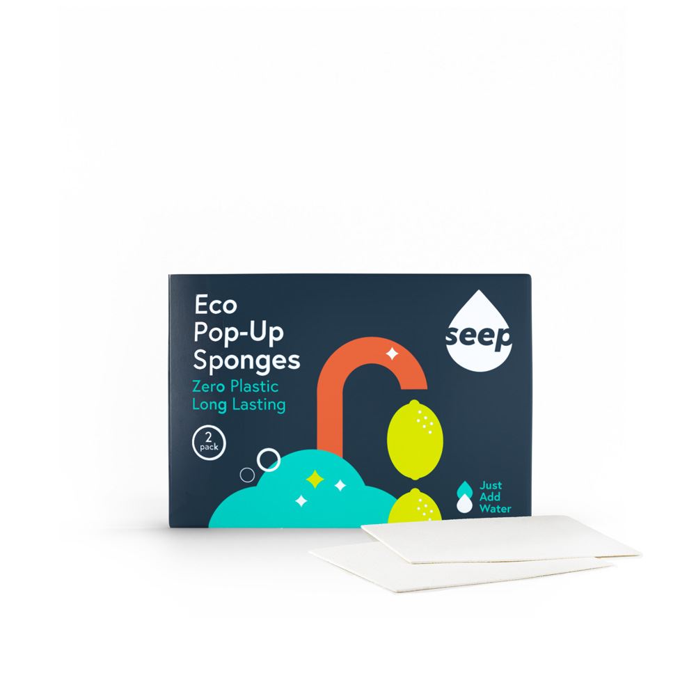 Seep Eco Pop-Up Sponges - 2 pack