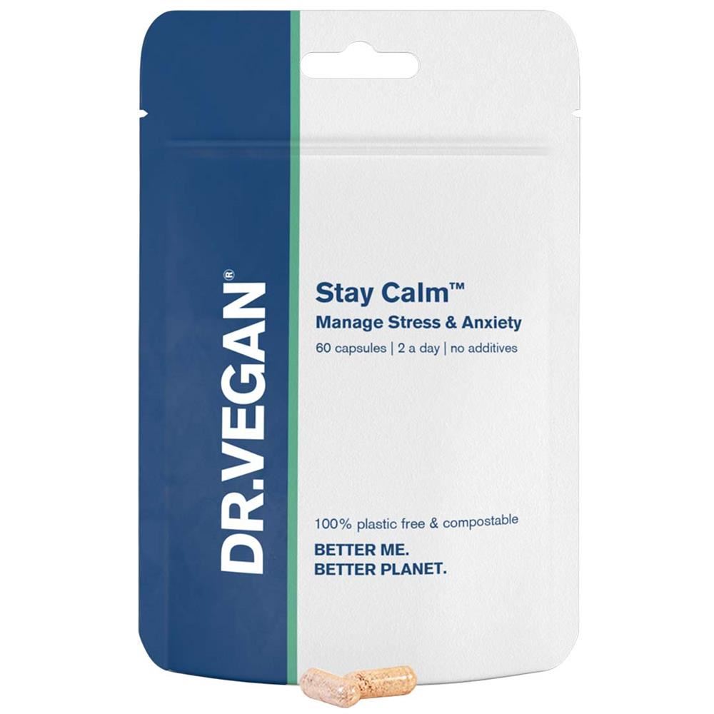 Dr Vegan Stay Calm Manage Stress & Anxiety 60 Capsules