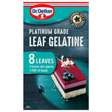 Dr. Oetker Platinum Grade Leaf Gelatine 8 Leaves 13g