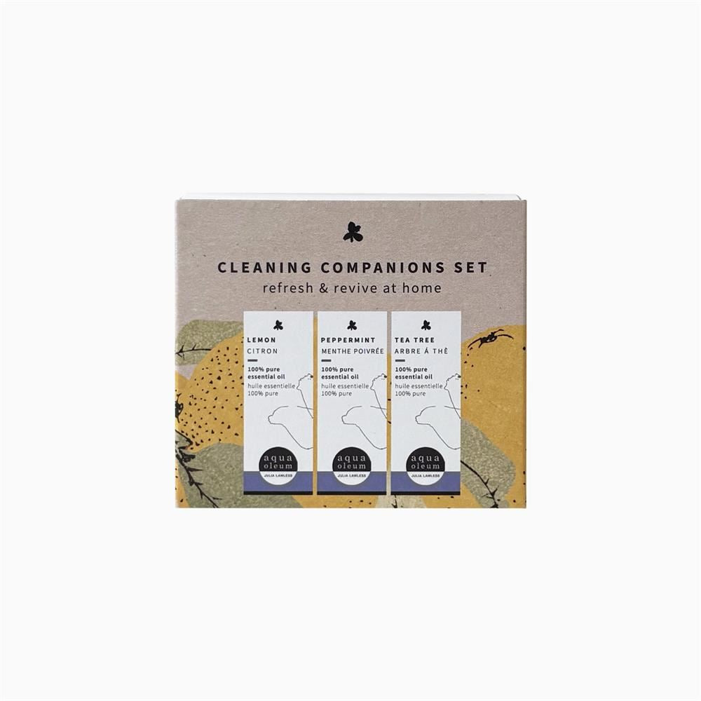 Aqua Oleum Cleaning Companions Trio Essential Oil Set 3x10ml