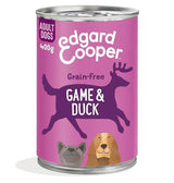 Edgard Cooper Wet Dog Food Game Duck Beetroot Blueberry Pear 400g - 6 Pack