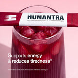 Humantra Electrolyte Powder Black Cherry 20 Sachets - Hydration Drink Mix with 6 Electrolytes, Vegan, Sugar Free, Gluten Free