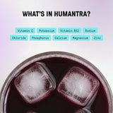Humantra Electrolyte Powder Elderberry 20 Sachets - Hydration Drink Mix with 6 Electrolytes, Vegan, Sugar Free, Gluten Free