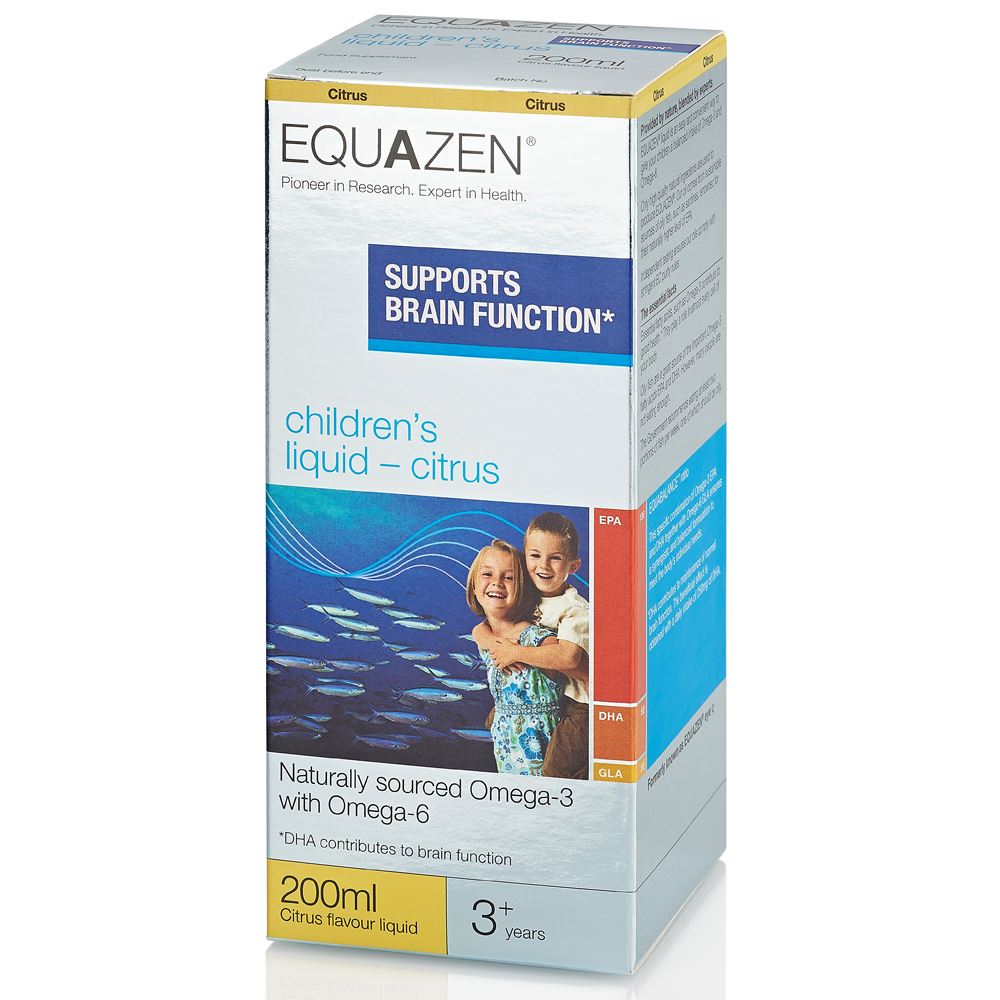 Equazen Omega 3&6 Liquid Citrus 200ml