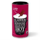 Clipper Fairtrade Seriously Velvety Instant Hot Chocolate 350g