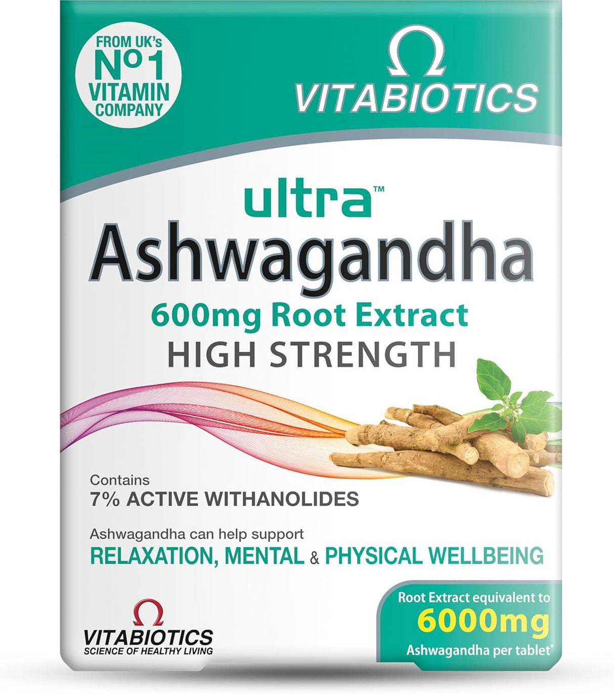 Vitabiotics Ultra Ashwagandha - 30 Tablets