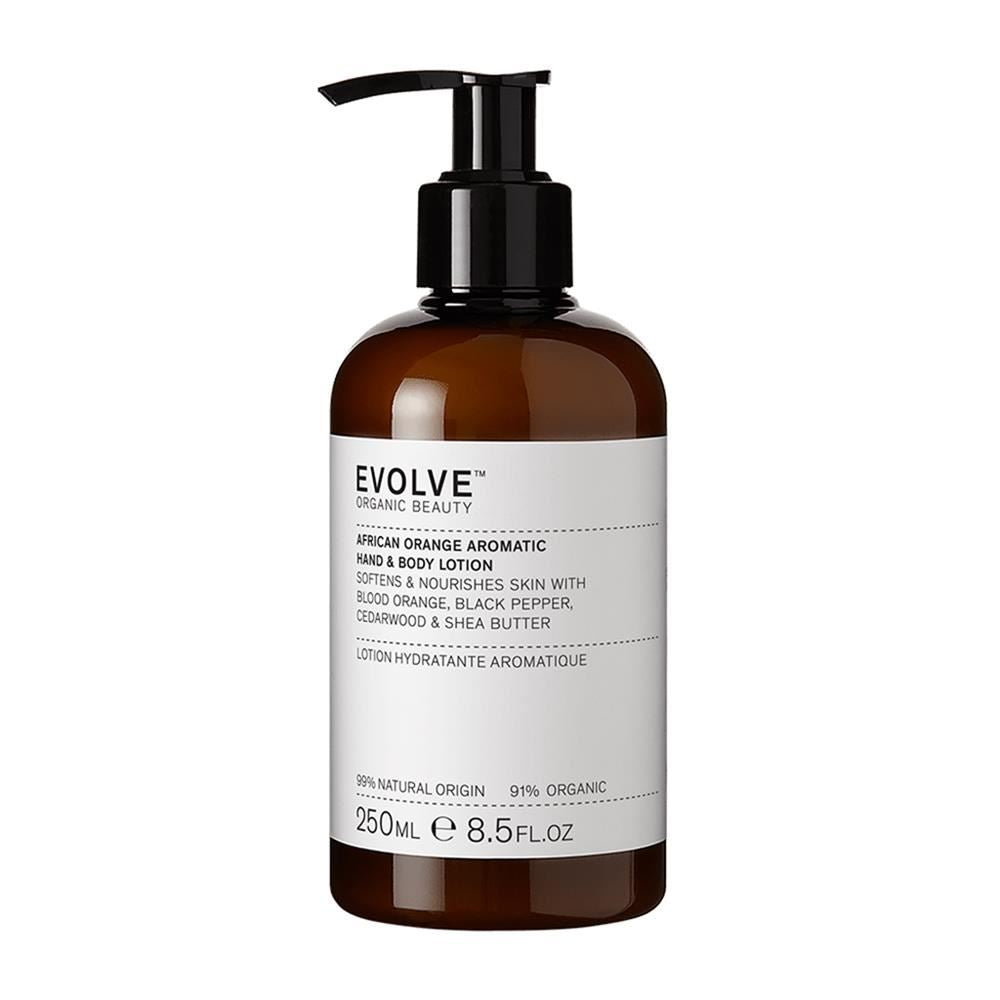 Evolve Organic Beauty African Orange Hand & Body Lotion 250ml