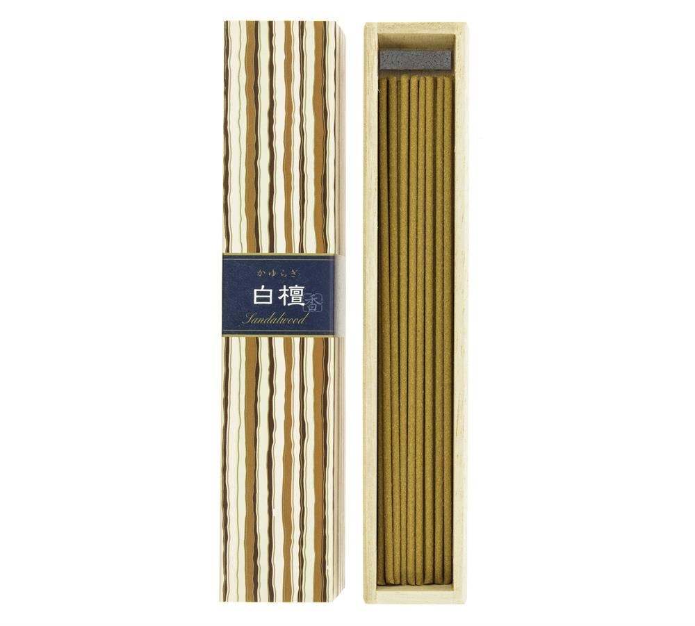 Nippon Kodo Kayuragi Incense - Sandalwood 40 Sticks - 6 Pack