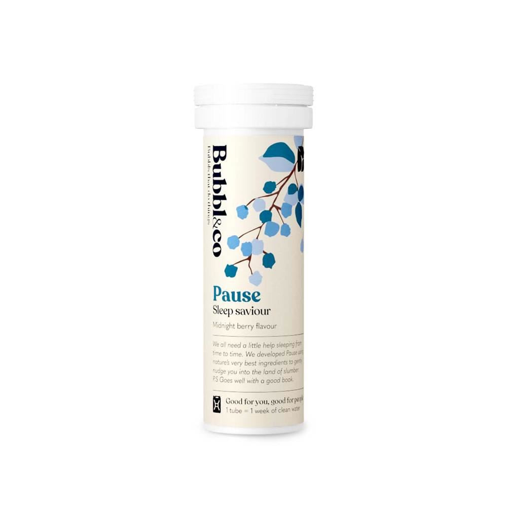Bubbl&Co Pause- Sleep Saviour. 10 tablets per tube.