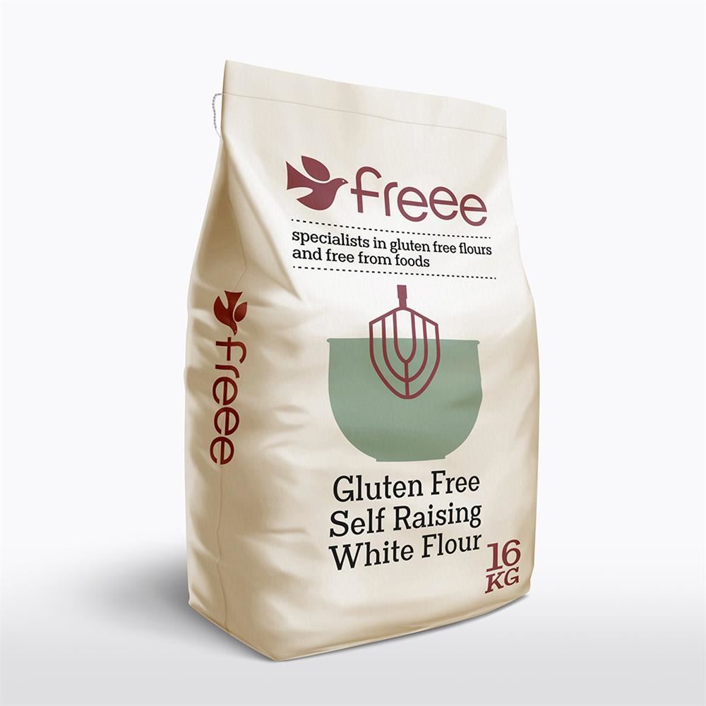 Doves Farm Freee Gluten Free Self Raising White Flour 16kg