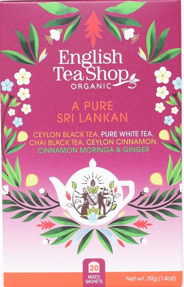 English Tea Shop A Pure Sri Lankan Tea 20 Bag - 2 Pack