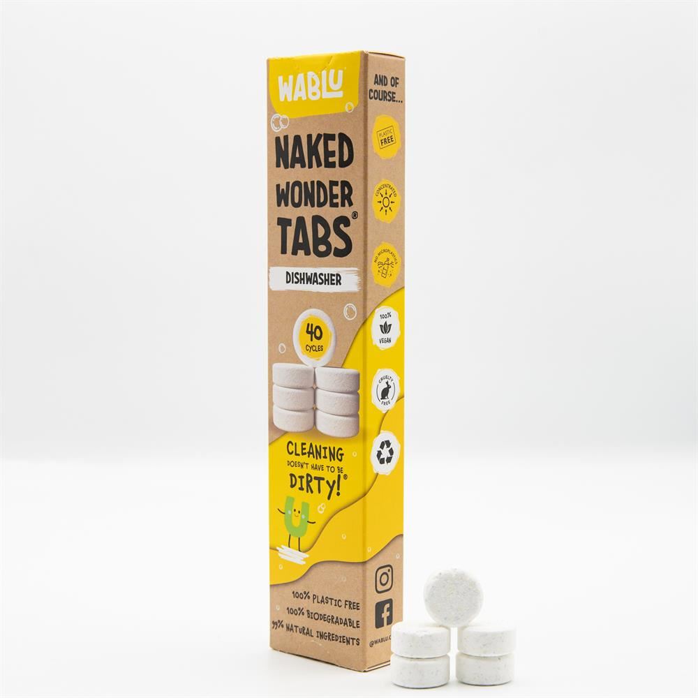 WABLU Dishwasher Naked Wonder 40 Tabs