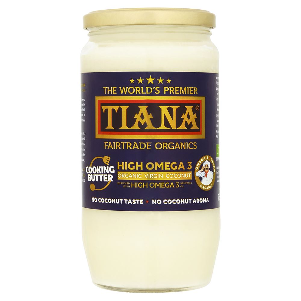Tiana High Omega 3 Coconut Butter 750ml