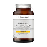 Balanced Liposomal Vitamin C 1000 60 Veggie Caps - Reusable Bottle