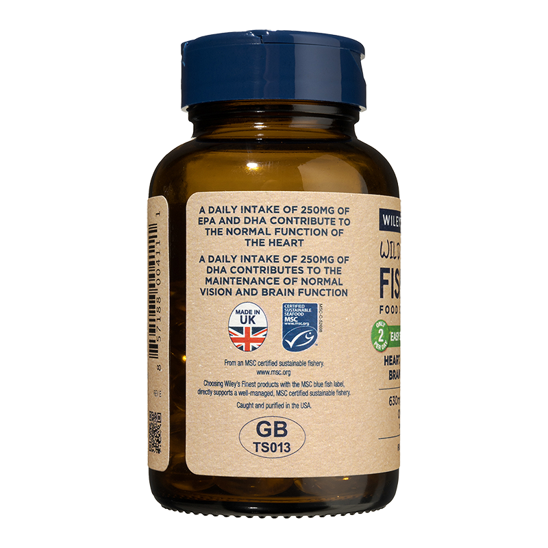 Wiley's Finest Easy Swallow Minis 60 Softgels