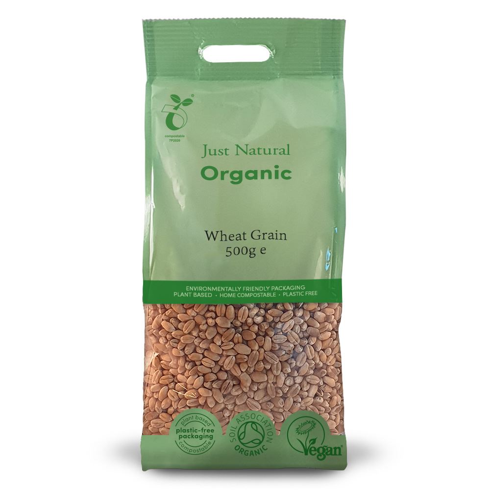Just Natural Organic Organic Wheat Grain 500g