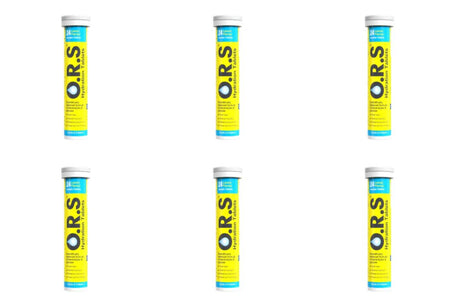 ORS Oral Hydration Salts Lemon Flavour - 24 Tablets