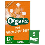 Organix Mini Gingerbread Men Snack Biscuits Multipack 5x20g