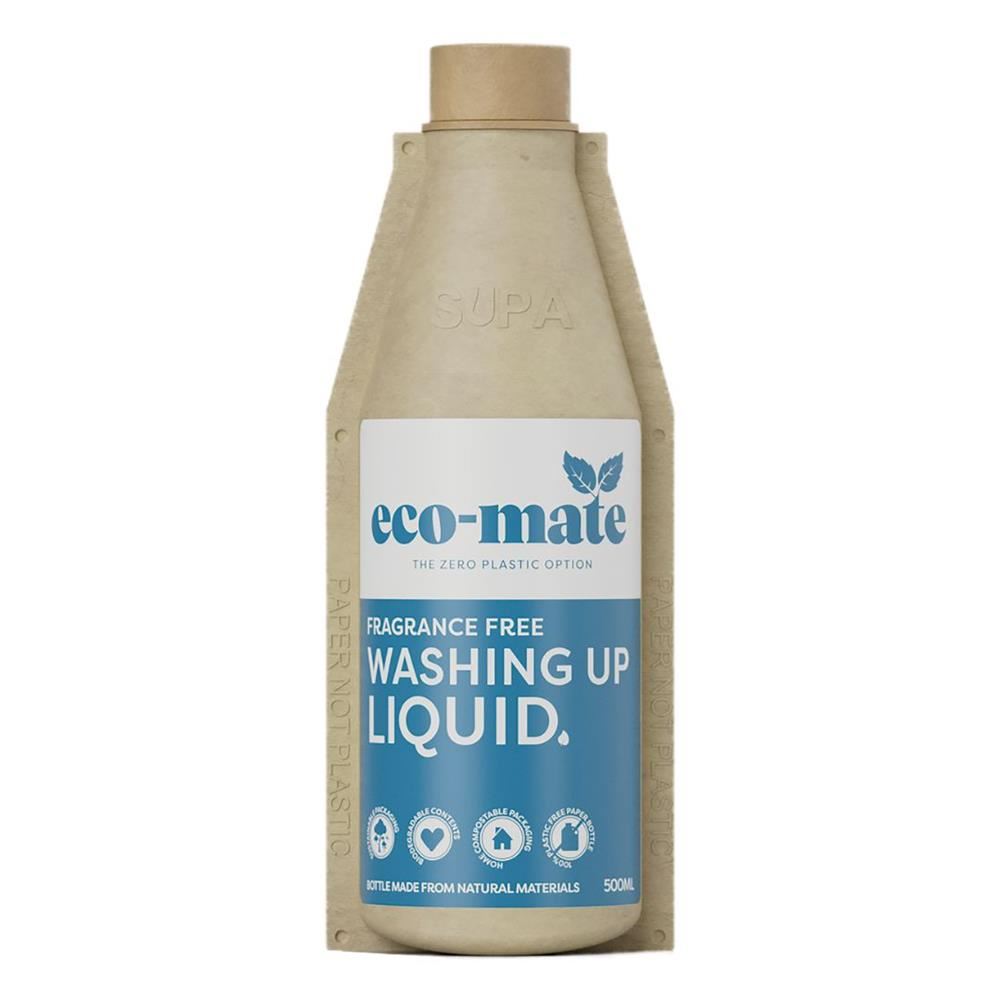 Eco-Mate Fragrance Free Washing Up Liquid 500ml