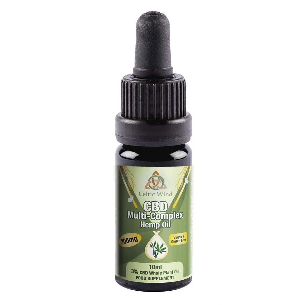 Celtic Wind Crops Multi-Complex Hemp CBD Oil - 10ml 3%/300mg
