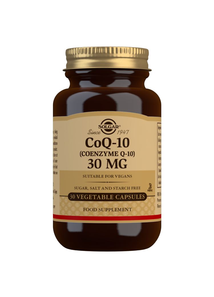 Solgar CoQ-10 (Coenzyme Q-10) 30 mg - 30 Vegicaps