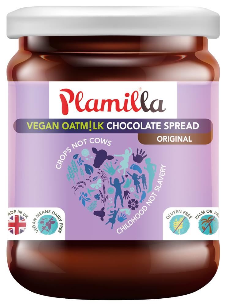 Plamilla Vegan Oat Milk Spread Original Hazelnut 275g