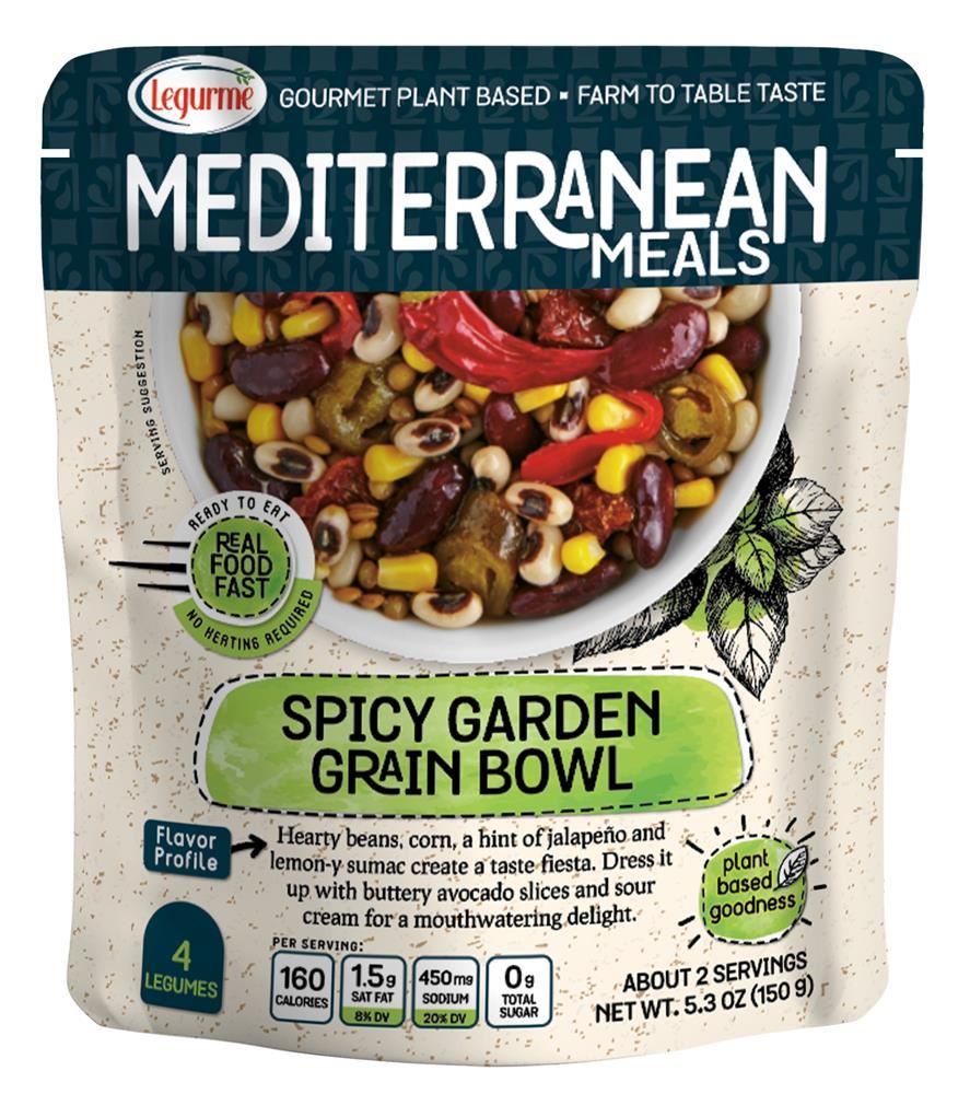 Legurme Spicy Garden Grain Bowl 150g - 12 Pack