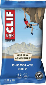Clif Bar Chocolate Chip Bar 68g - 12 Pack