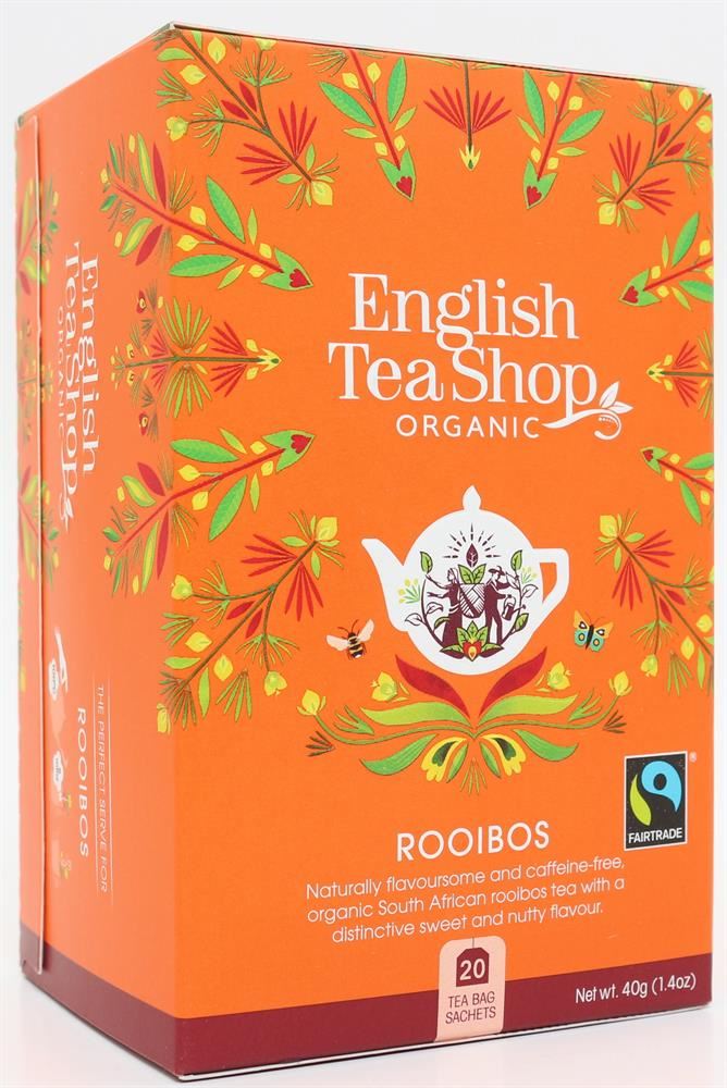 English Tea Shop Rooibos Tea - 20 Tea Bag Sachets
