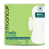 Mooncup Medium Day Pads with Wings 10 pads