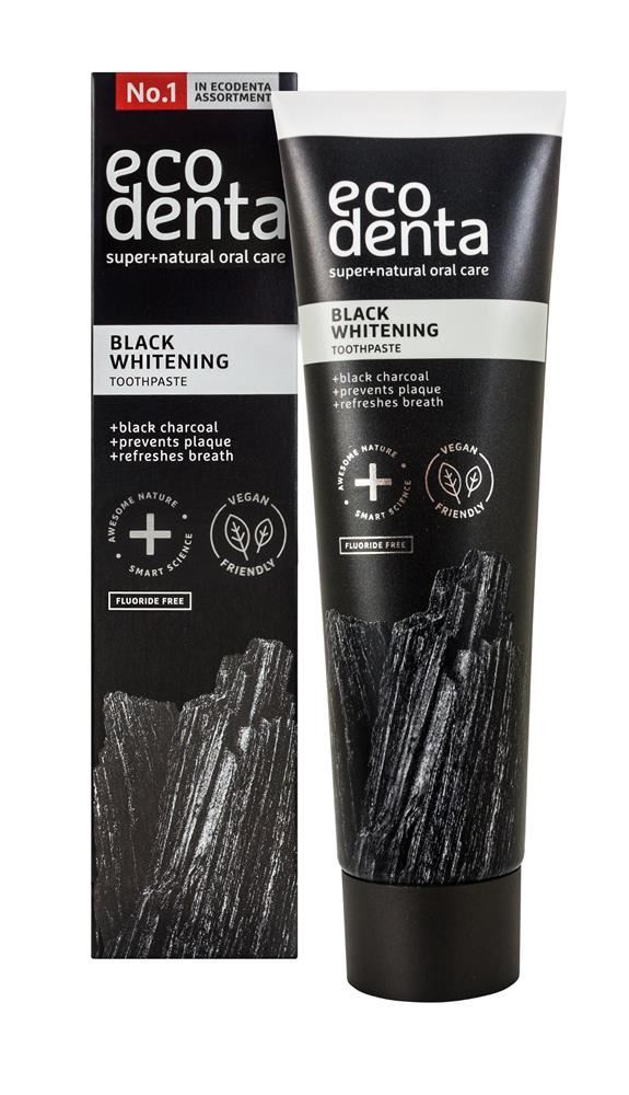 Ecodenta black whitening toothpaste 100ml