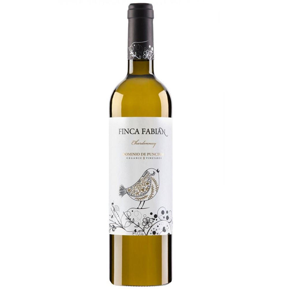 V Collection White Wine - Chardonnay Finca Fabian Dominio de Punctum Spain 750ml