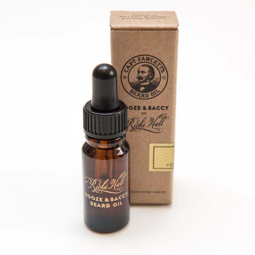Captain Fawcett's Ricki Hall's Booze & Baccy Beard Oil 10ml