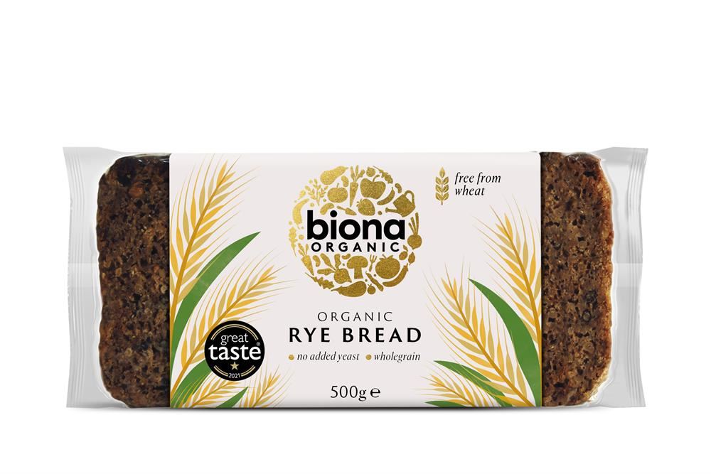 Biona Organic Rye Bread - 500g